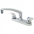 Zurn Z871G3-XL-HS Widespread  8in Cast Spout  Dome Lever Hles.Lead-free